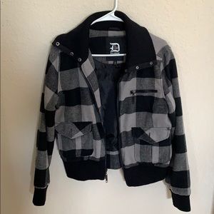 Buffalo Plaid Bomber